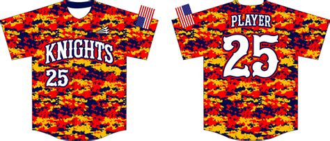 Knights Custom Baseball Jerseys Knight