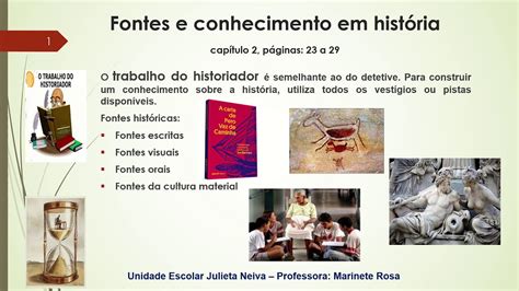 Fontes Hist Ricas Atividades Ano