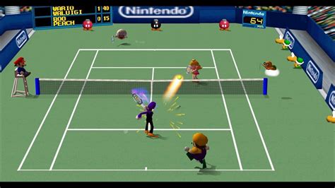 mario tennis n64 tournament mode doubles 2 player netplay youtube