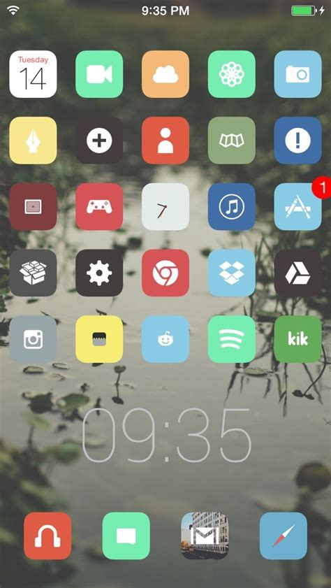 Ios 7 Jailbreak Themes 7 Awesome Theme Ideas For Iphone 5s 5 And 4s