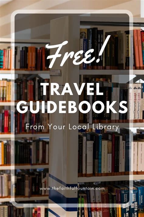 Free Guidebooks From The Library Guide Book Best Travel Sites