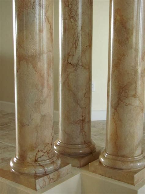 Art Faux Design Inc Faux Marble Marble Columns Faux Stone