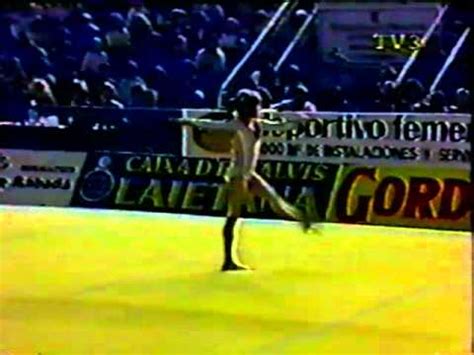 Daniela Silivas FX 1984 Blume Memorial Gymnastics YouTube