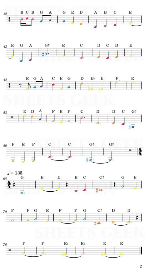 Final Duet By Pedro Silva Omori Easy Sheet Music