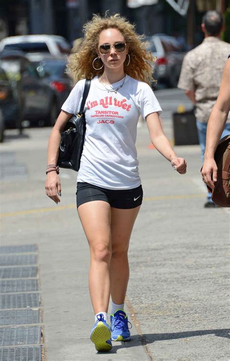 Juno Temple Heading To The Gym In Soho In New York City September