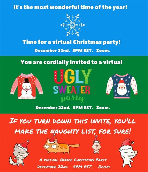21 Best Virtual Holiday Party Ideas Games Activities In 2023 Artofit