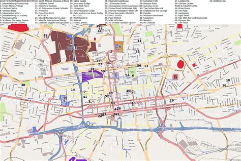 Large Johannesburg Maps For Free Download And Print High Resolution