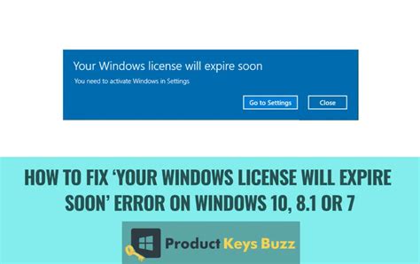 How To Fix Your Windows License Will Expire Soon On Windows Vrogue Co