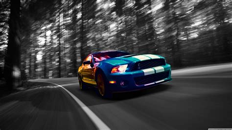 Iridescent Coupe Shelby Gt500 Ford Mustang Shelby Hd Wallpaper
