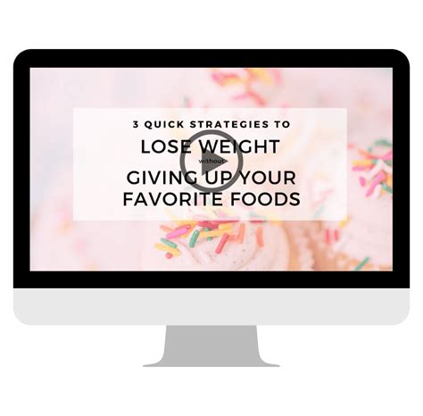 Lose Weight Without Giving Up Your Favorite Foods {free Live Masterclass} The Chic Life