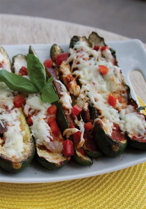 Looking for stuffed zucchini recipes? Tips & Ideas | Grilled Stuffed Zucchini Boats | Fareway