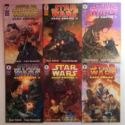Star Wars Dark Empire Ii 12345 And 6 Complete Series Dark