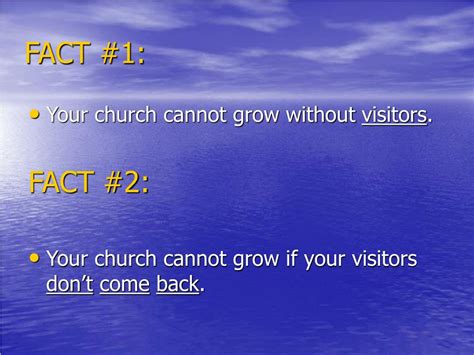 Ppt How To Make Your Church Visitor Friendly Powerpoint Presentation