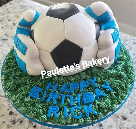 Paulette SBakery Football Cake Soccer Ball Football