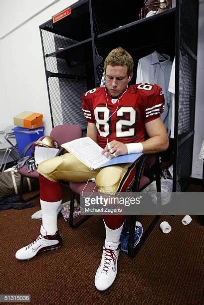 Eric Johnson Of The San Francisco 49ers Before The Game Against The
