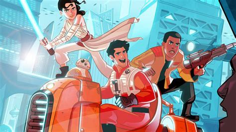 Rey Finn And Poe Fight Jar Jar Binks In Fan Made Comic Star Wars Episode 75 — Geektyrant