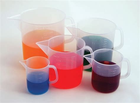 United Scientific Supplies Polypropylene Beaker Set With Handles
