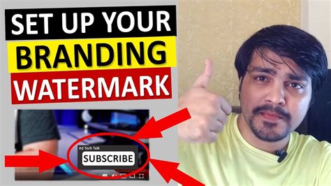 How To Create Youtube Branding Watermark For Your Channel How To Set Up Your Branding