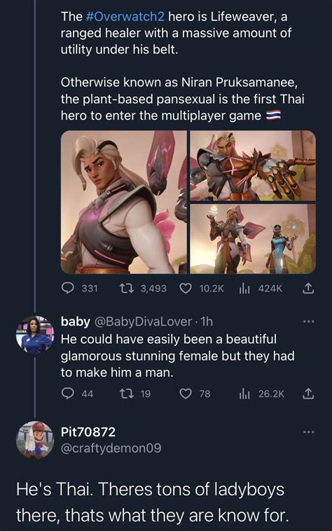 🏼🌕 On Twitter I Fucking Hate Overwatch Players