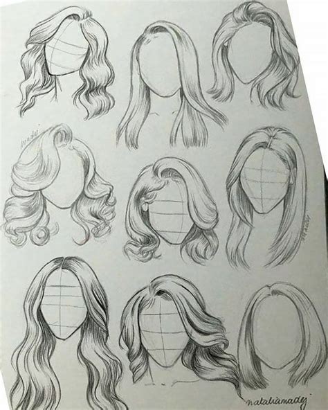 30 Girl Hair Drawing Ideas And References Beautiful Dawn Designs