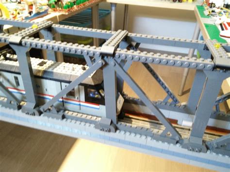 Lego Moc Truss Train Bridge By Ratticus Designs By Ratticus