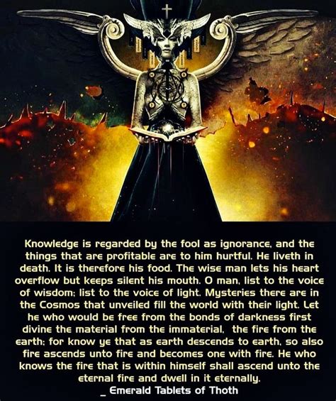 Pin By Riccardo R On Supreme Quotes In 2020 Emerald Tablets Of Thoth