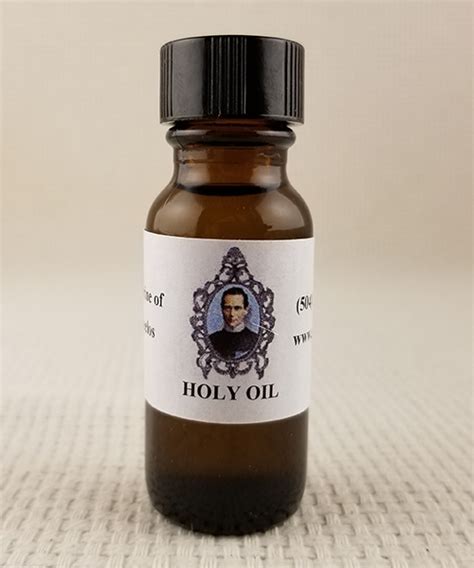 Holy Oil 12 Oz The National Shrine Of Blessed Francis Xavier Seelos