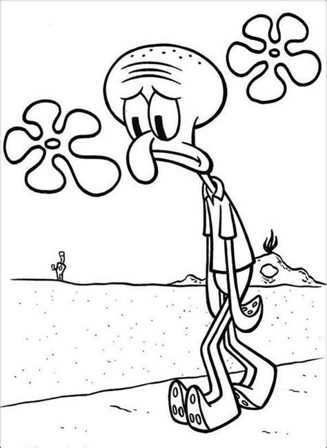 Spongebob in a beach coloring page9c4a. Sad Face Coloring Page at GetColorings.com | Free ...