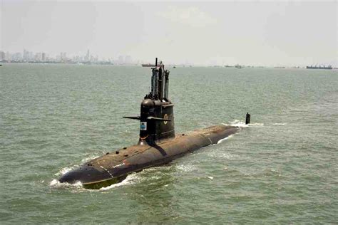 Submarine Indian Navy Begin Sea Trials Of Its Sixth And Final