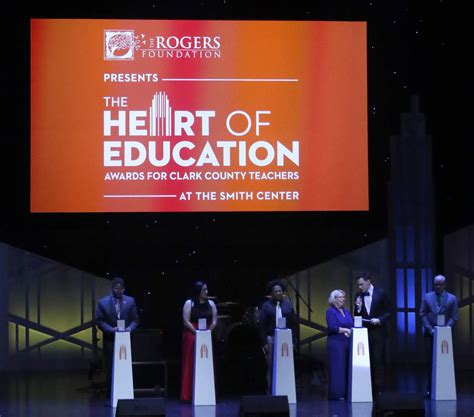 Public Educators Honored At Heart Of Education Awards Las Vegas