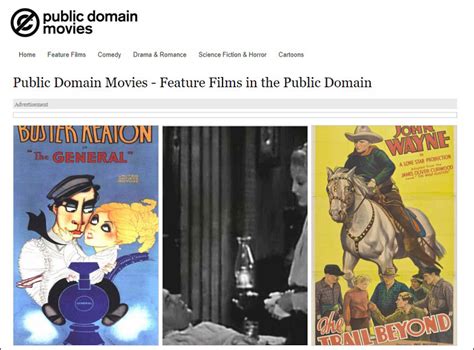 4 Best Free Places To Watch And Download Public Domain Movies