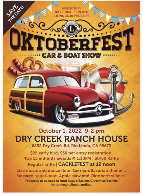 Oktoberfest Car And Boat Show Rio Lindaelverta Lions Club At Dry