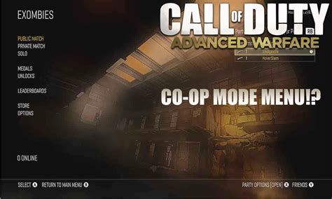 Call Of Duty Advanced Warfare Co Op Mode Teaser Reveal Date Co Op