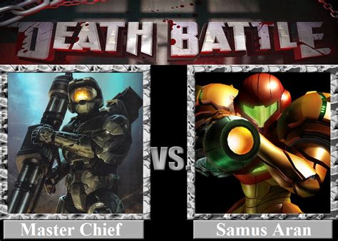 Death Battle Round 2 Master Chief Vs Samus Aran By Powershade117 On