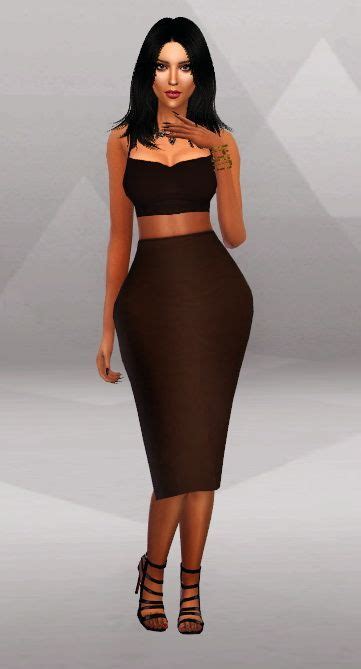 Simpliciaty Kk Tight Long Dress And Midi Skirt Sims 4 Downloads
