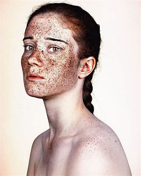 unique beauty of freckled people documented by brock elbank faces beautiful freckles