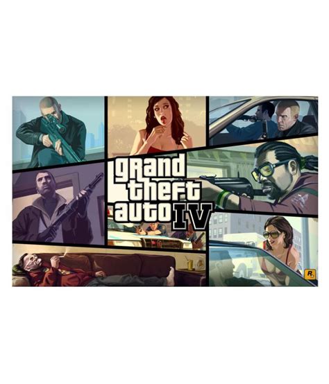 Buy Jbd Gta 4 Rockstar Games Offline Pc Game Online At Best Price