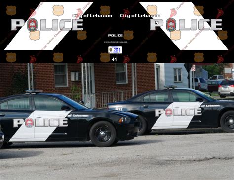 Lebanon, IN Police Department — Cardinal Police Diecast