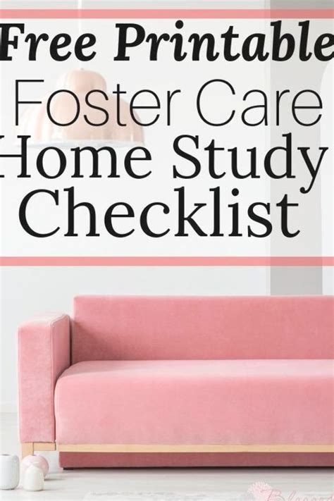 Get Approved As Foster Parents Quickly With This Home Study Checklist