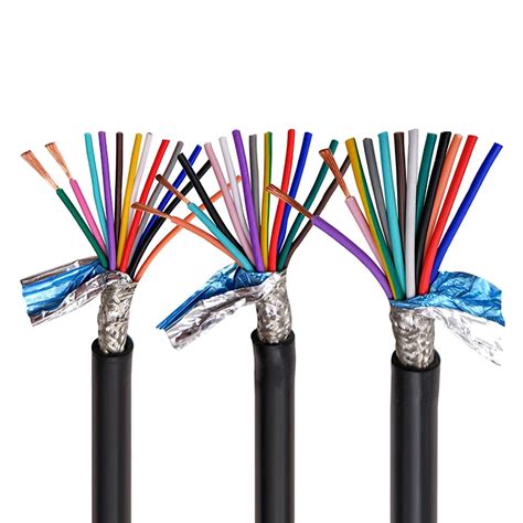 Multi Core Shielded Cable22awg 03mm Anti Interference Control Signal