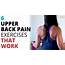 6 Upper Back Pain Exercises That Work  Coach Sofia Fitness