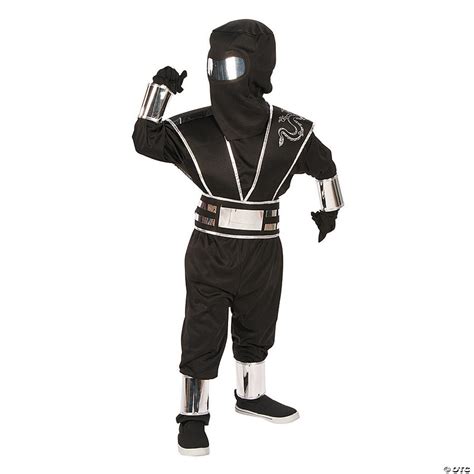 Boys Silver Mirror Ninja Costume Discontinued
