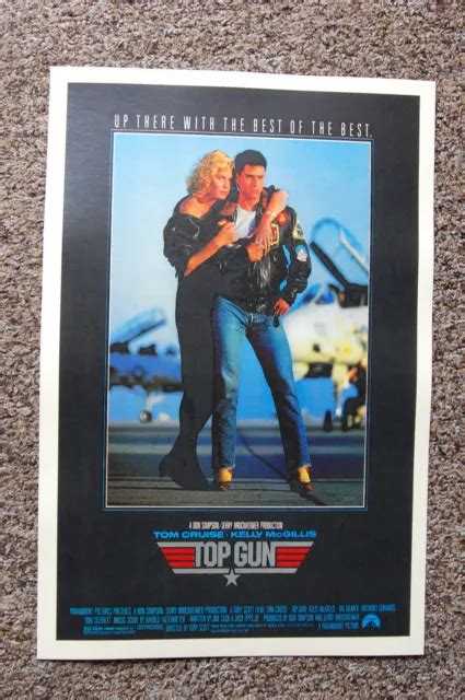 Top Gun Movie Poster Lobby Card 2 Tom Cruise Val Kilmer 400 Picclick