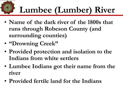 Ppt The History And Culture Of The Lumbee Tribe Powerpoint Presentation