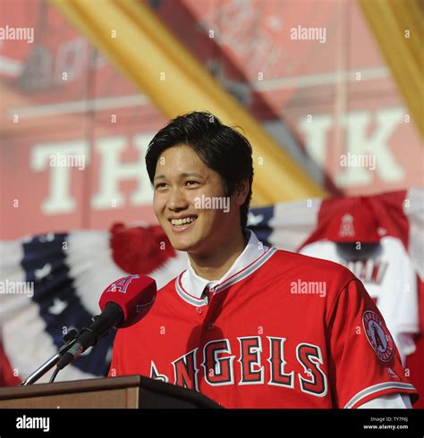Los Angeles Angels Introduce Their Newest Player Shohei Ohtani During