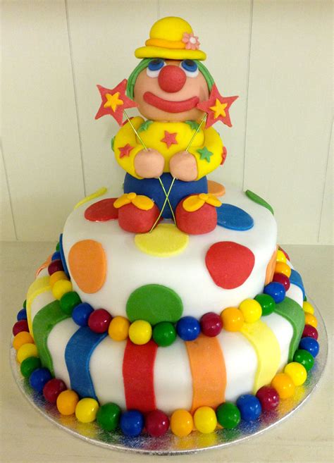 5 Fun Clown Cakes Diy Thought