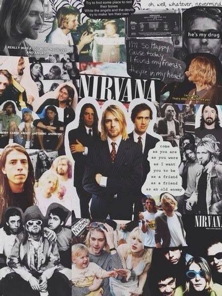 Nirvana Collage Nirvana Poster Nirvana Songs Dave Grohl Rock Band