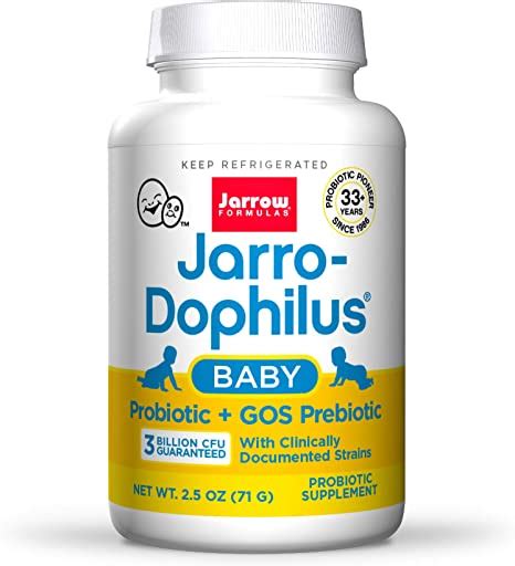 Amazon Com Jarrow Formulas Babys Jarro Dophilus GOS Billion Organisms Per Serving