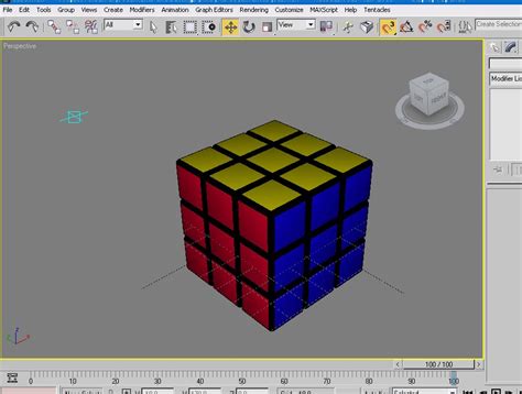 Tutoriales 3d Cubo De Rubik