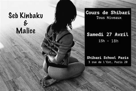 Cours Shibari Tous Niveaux Avril Shibari L Art De Seb Kinbaku